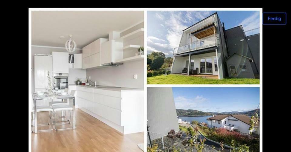 Bjornestrand Fjordside View Bergen Exterior photo